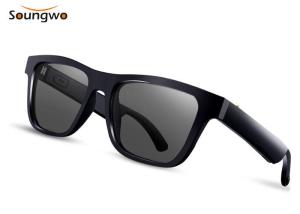 Wholesale Smart Audio Glasses Bluetooth Sunglasses Nylon TR90 Frame 33g Lightweight from china suppliers
