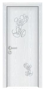 Wholesale AB-GM8095 children cartoon PVC-MDF interior room door from china suppliers