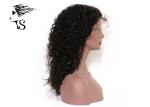 Black Women 100 Percent Human Hair Lace Front Wigs Deep Kinky Curly Healthy
