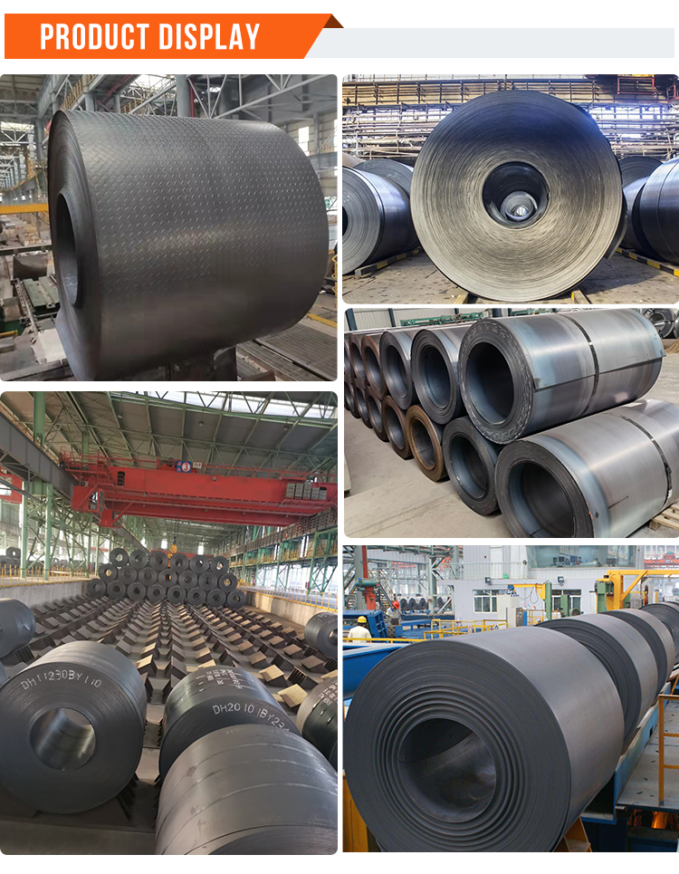 Q345R Mild Steel Hot Rolled Coil 0.5mm-10mm Thickness MS Sheet Coil