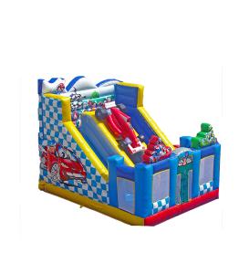 Wholesale Racing Car Theme Commercial Inflatable Slide For Rentals from china suppliers