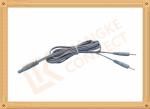 Safety 2.35 To 2.0 2 Pin Tens Unit Replacement Leads / Tens Unit Accessories