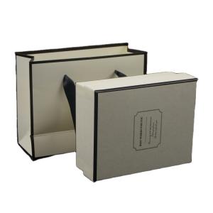 Wholesale Customized Sizes Lift Off Lid Color Paper Clothing Packaging Box with Customer's Logo from china suppliers