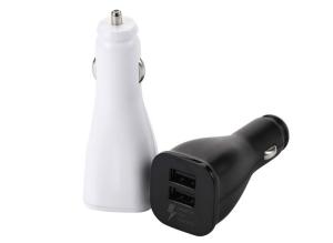 Wholesale Qc 2.0 Double Usb Car Charger , Samsung Fast Charging Car Charger For S6 S7 / Note 4 5 from china suppliers