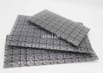 Flat Open Black Conductive Grid Bag 6 * 9 Inch For Packaging Mother Boards