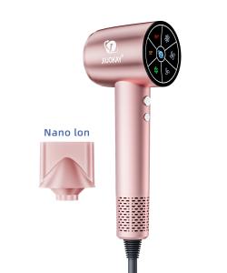 Wholesale High Efficiency Pink High Speed Hair Dryer Household Salon With Cool Shot LCD from china suppliers