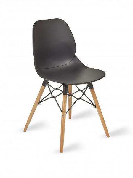 Modern leisure dessert shop dining chair business negotiation clear bar chair