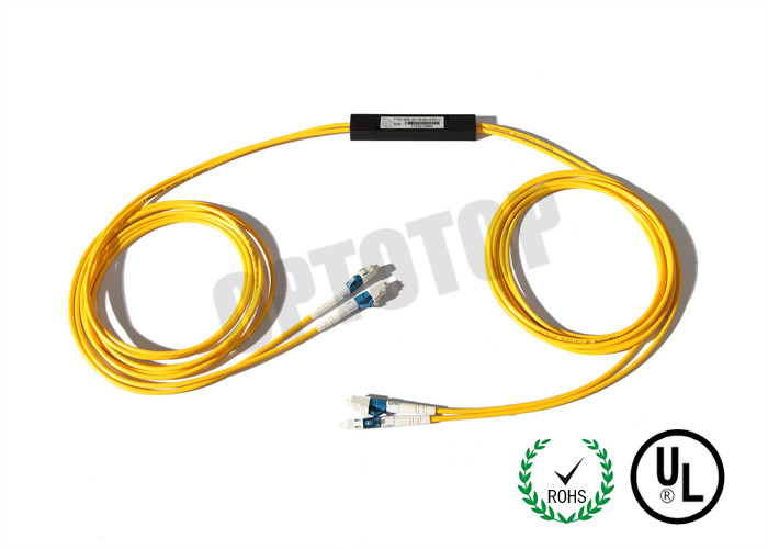 Multimode Optical Cable Splitter 2 x 2 LC / UPC , Fiber Optic Coupler 850 / 1310nm