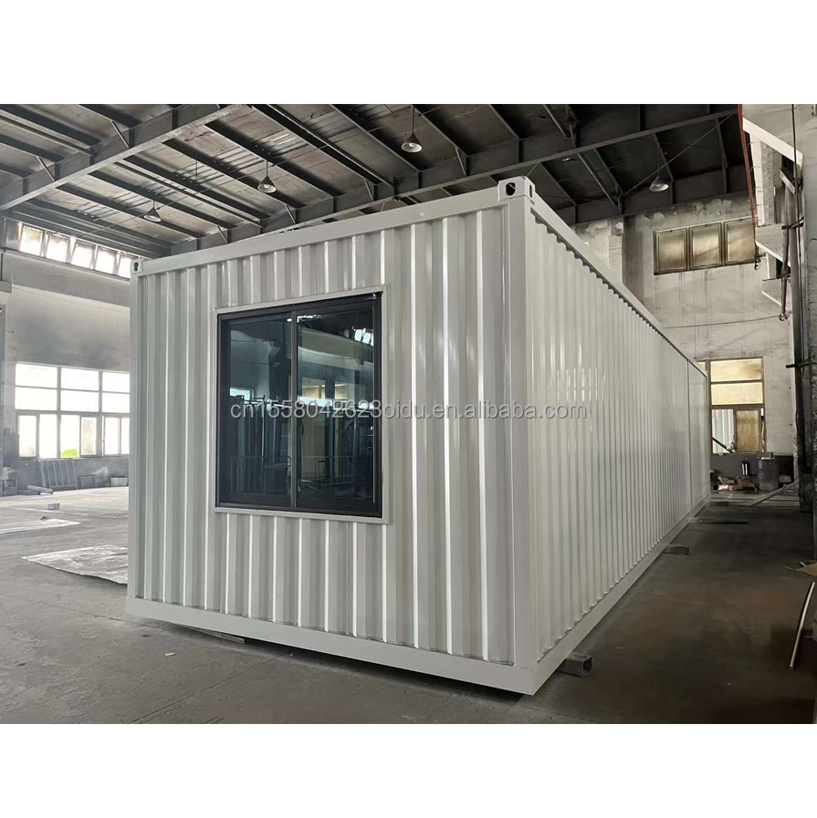 Steel Shed Container Store Prefabricated Building Frame Steel Structure for 20ft or 40ft Container Houses