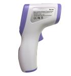 White Touch Free Infrared Thermometer , Electric Medical Infrared Forehead