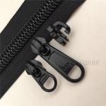 ODM Nylon Zipper Long Chain W3.2cm W5cm Red Blue Black White