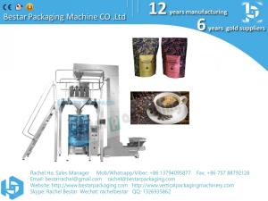 Wholesale Automatic nature coffee bean packing machine for 500g, 1kg, 2kg from china suppliers