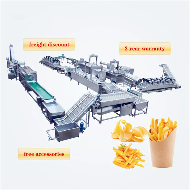Industrial Potato Chips Making Machine 380V 50HZ Automatic 1500KG