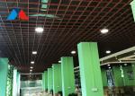 Aluminum Alloy Decorative Grid Ceiling RAL Color For Office Hall Interior