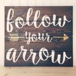 Vintage Style Hanging Wooden Plaque Signs , Home Decor Signs Sayings