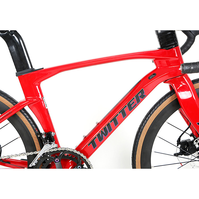 700CX38C Gravel Carbon Fiber Road Bike Disc Brake Thru Axle 12X142mm 12 Speed