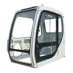 2 Ton Construction Truck Parts SH430 Excavator Cabin With Interior Used Mini