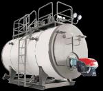 Furnace Natural Gas Oil Fired Steam Boiler High Safety Large Steam Space For