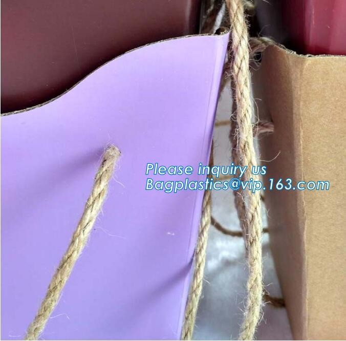 Wholesale Durable Colorful Custom Printed Cake Packaging Gift Paper Bag With Flower, Tote Carrier Gift Bags bagease pac