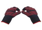932 °F Heat Resistant BBQ Gloves Aramid Fiber Material For Protecting Hands