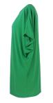 Bow Tie Design Ladies Plus Size Dresses Casual Mid Length Daily Wear Mint Color