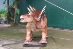 Soft Silicone Rubber Life Size Dinosaur Statue For Amusement Park Decoration