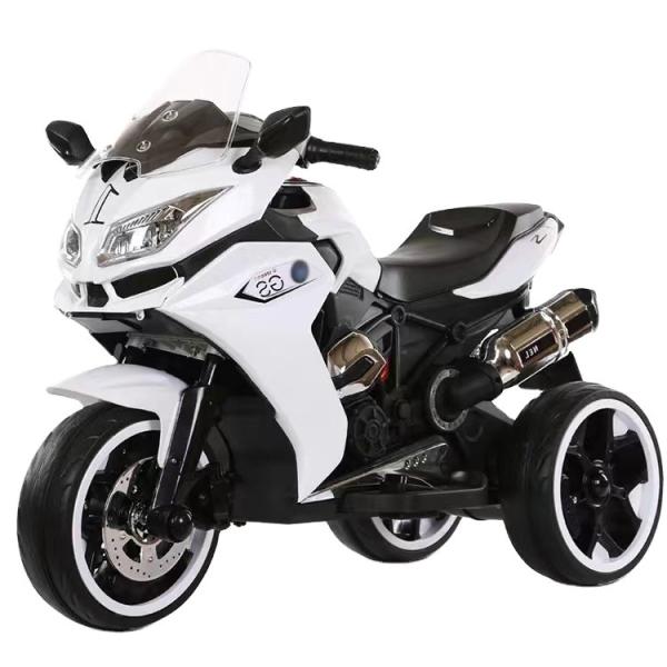 Electric Red White 6v 3 Wheels Battery Ride On Car for Kids Unisex Gender