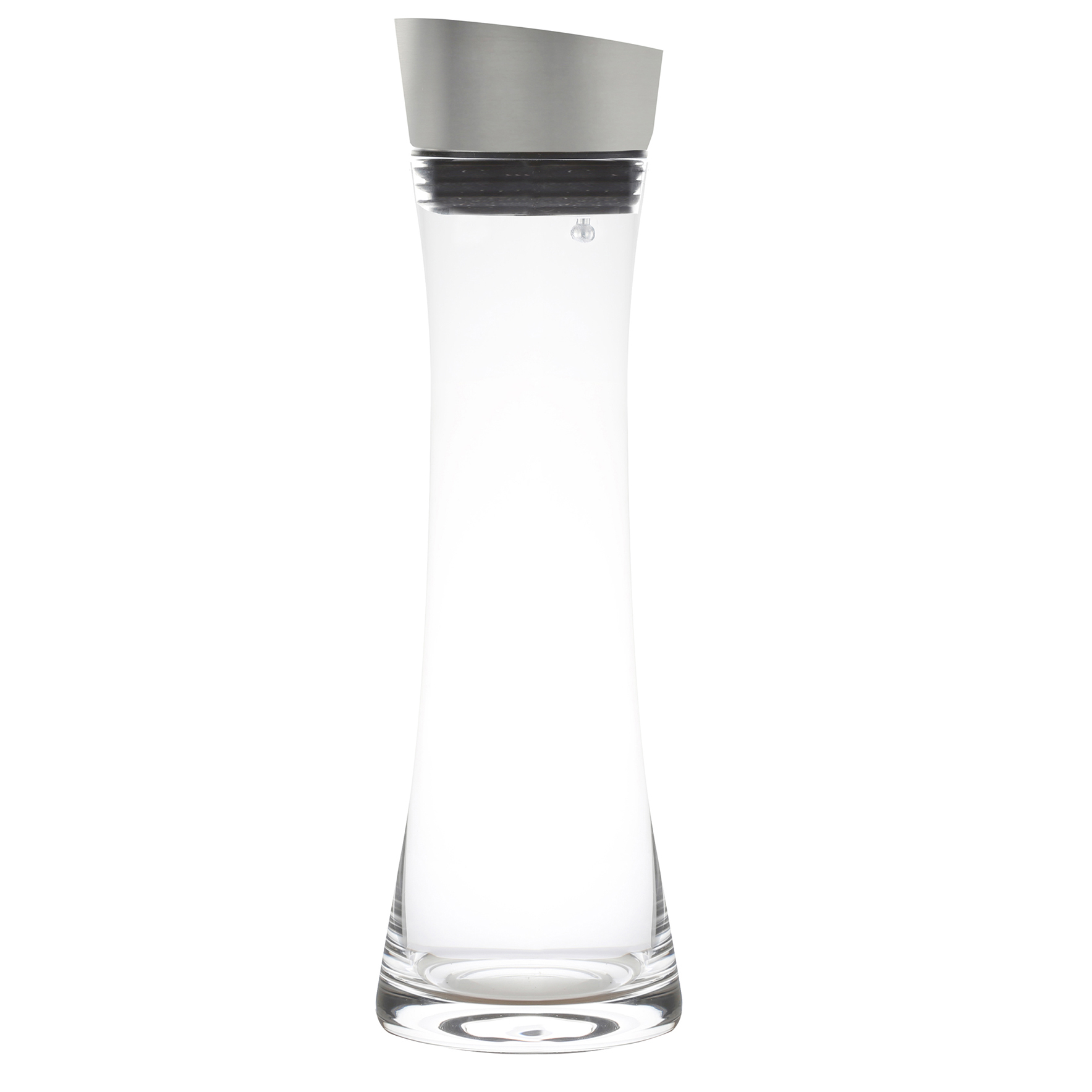 Lead Free Crystal High Quality Handblown Carafe Set with Stainless Steel Lid