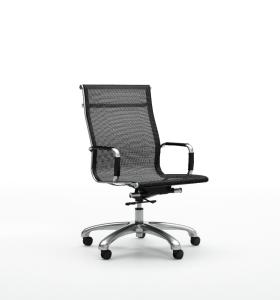Wholesale Steel Frame Mesh Arm Chair 80W*560D*1070H Mm High Mechanism from china suppliers