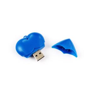 Wholesale Waterproof Plastic USB Flash Drive With Rubber Oil Coating from china suppliers