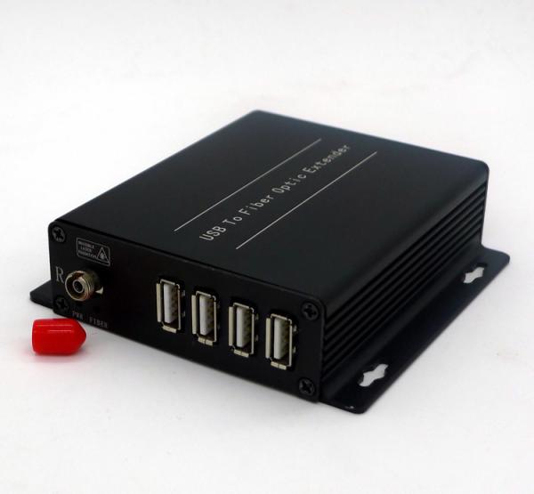 4 port USB Fiber media converter,USB2.0 to fiber converter,4 port USB2.0 to