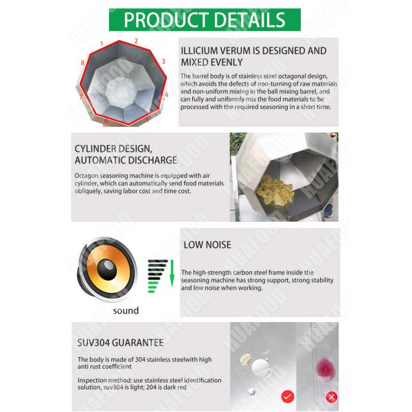 cost-effective seasoning machine for potato chips