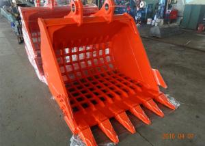 Wholesale Doosan DX 480 Excavator Bucket Attachments 2.85 Cum Skeleton / Grating Bucket from china suppliers