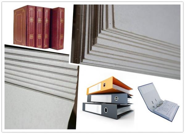 Quality Strong Stiffness Flat Laminated Hard Paper Grey Board Sheets Straw Board Paper for sale