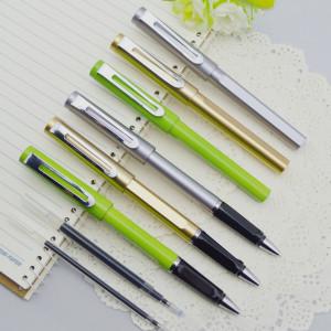 Wholesale Gel pen,Promotional gel-ink pen with cap,black rubber gel-ink pen, from china suppliers