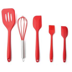 Wholesale High Quality Silicone Kitchen Utensil Set 5 Piece Cooking Tools Utensils Brush Kitchen Accessories from china suppliers
