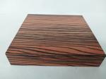 1.4 Thickness Flat Wood Finish Aluminium Profiles Strong Impact Resistance