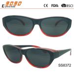 Hot sale style sports sunglasses with plastic frame,UV 400 protection lens