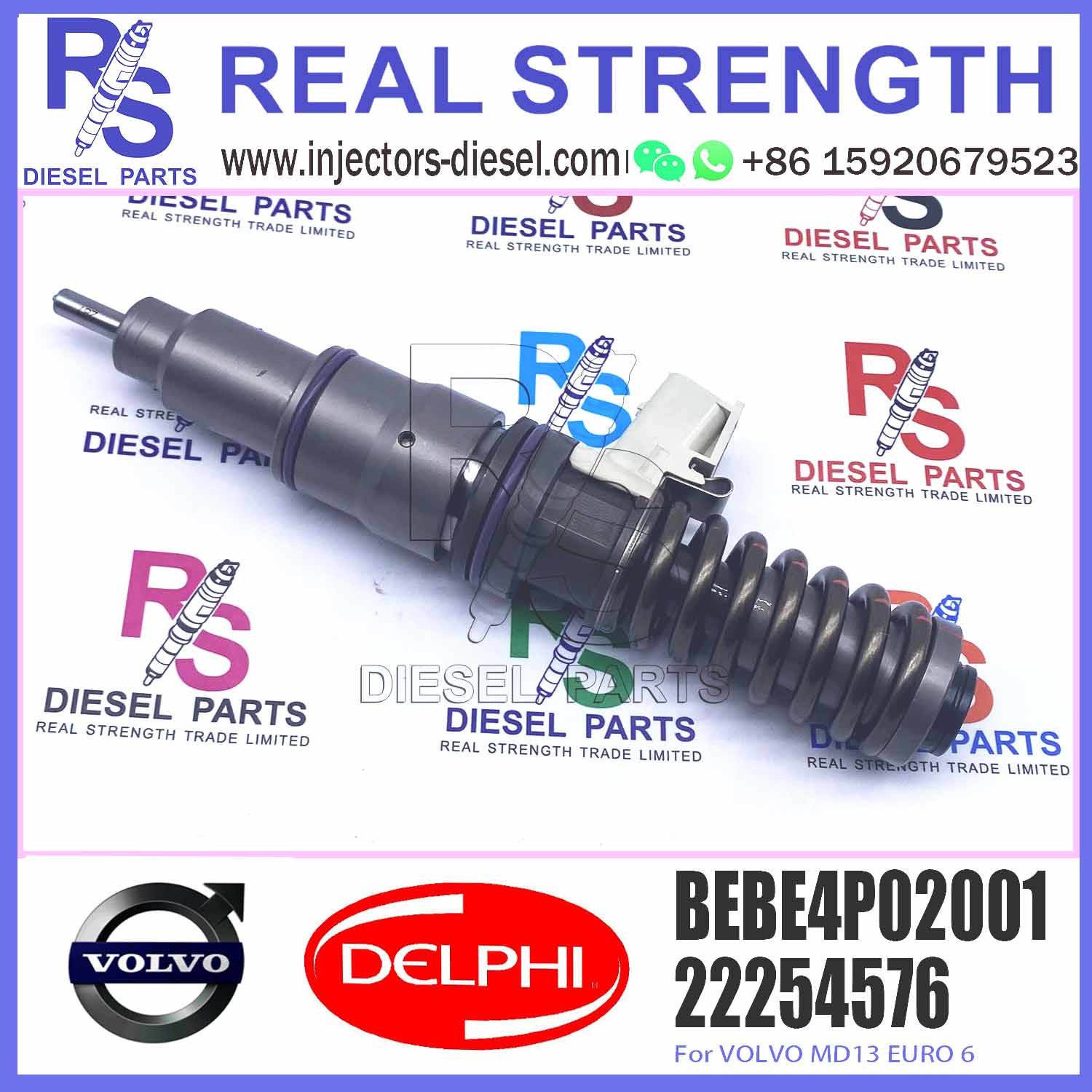 21977918 BEBE4P02001 Diesel Fuel Injector For V-O-L-V 21977918 22089886 21914027