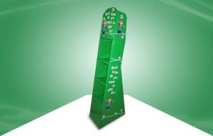 Wholesale Custom Green Cardboard Free Standing Display Units For Promoting Books from china suppliers