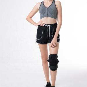 Wholesale Black Heated Knee Brace Wrap With Overheat Protection from china suppliers