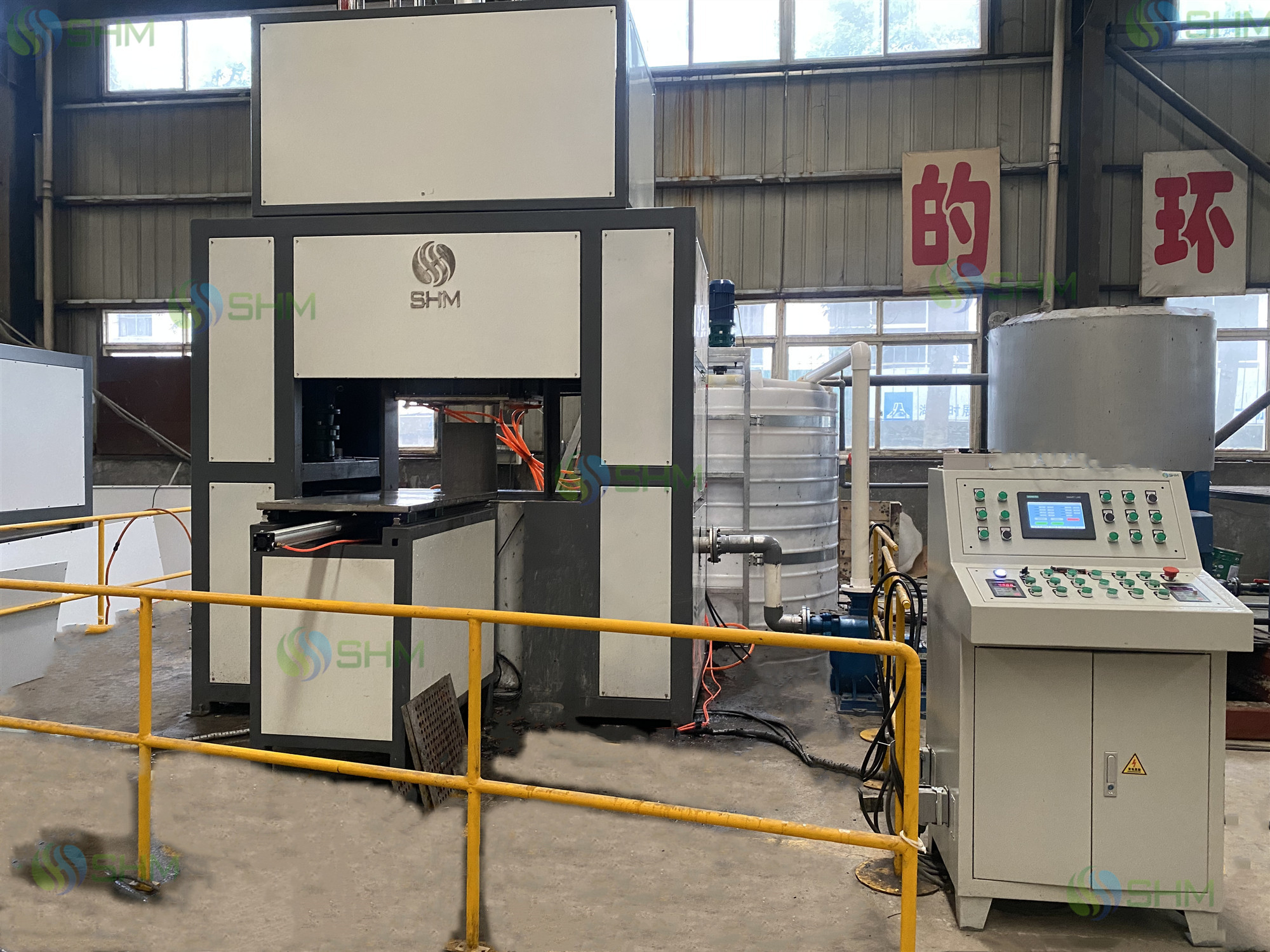 Automatic Casting Riser Sleeves Forming Machine Production Line With Metal Dryer