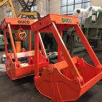 Small Capacity 2 Rope 0.5cm Electric Hydraulic Grab Bucket