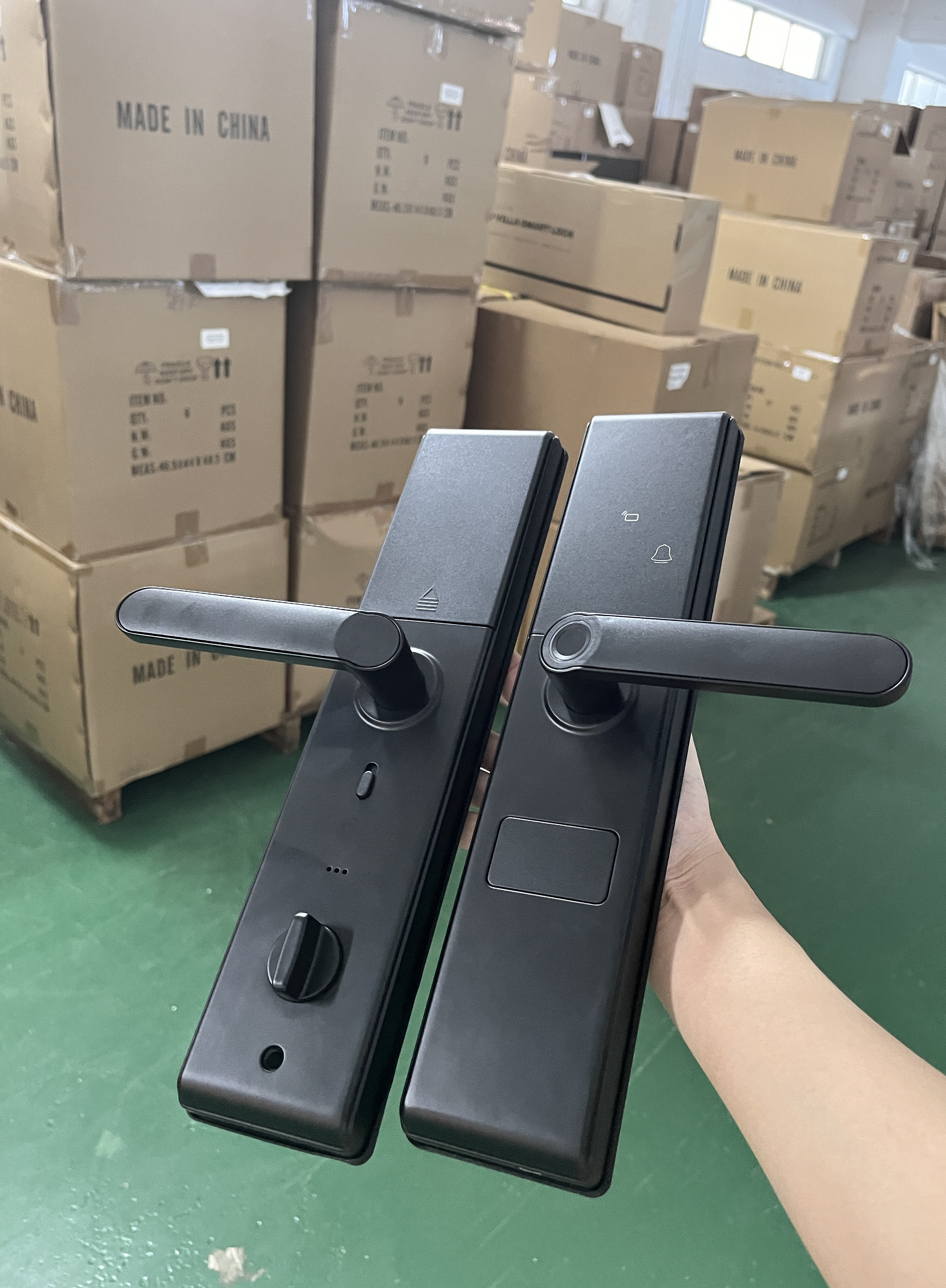 Digital Viewer Lock Wifi Tuya APP Camera Lock Biometric Fingerprint Smart Door lock