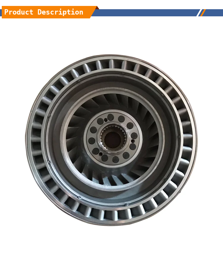 Stock Construction Machinery Wheel Loader Spare Part 29040012431 Torque Converter Turbine For SDLG L956F