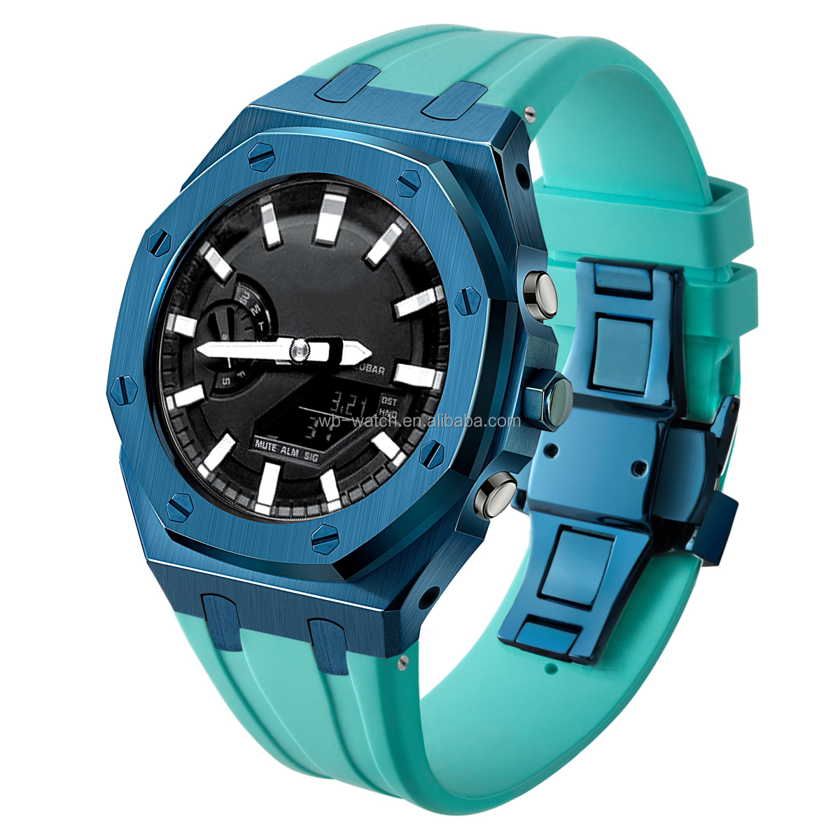 OEM / ODM Luxury Stainless Steel Watch Case And Band For Casio Ga2100 Gien Creatives
