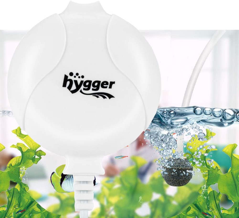 Compact 1.5 Watt Quiet Fish Tank Air Pump