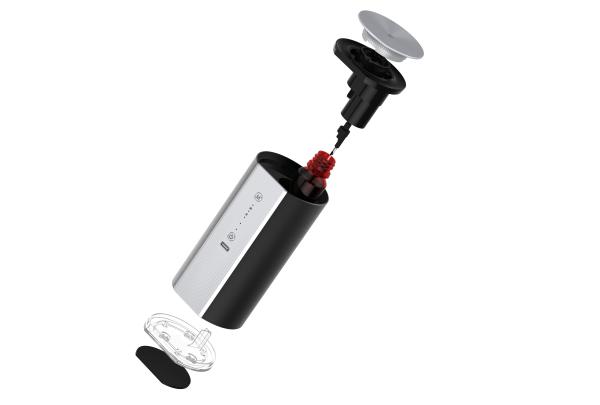 Anhydrous Aroma 100mA Battery Essential Oil Diffuser PBT Aluminum Car Aroma