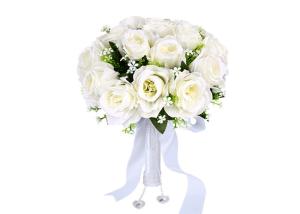 Wholesale Wedding Bridesmaids Hydrangeas Artificial Silk Flowers Bouquet from china suppliers
