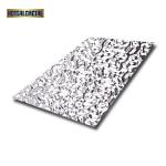 BA 0-3mm Ss304 Hammered Stainless Steel Sheet Decorative Metal Plate